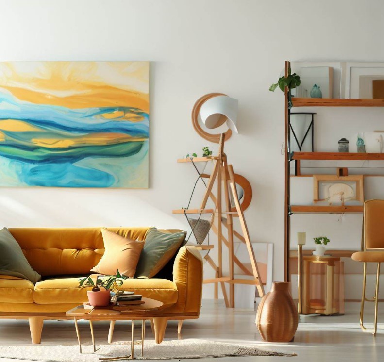 Home art staging